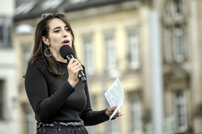 Marie Müser, Grüne Spitzenkandidatin in Leipzig Nord. Foto: Tim Wagner
