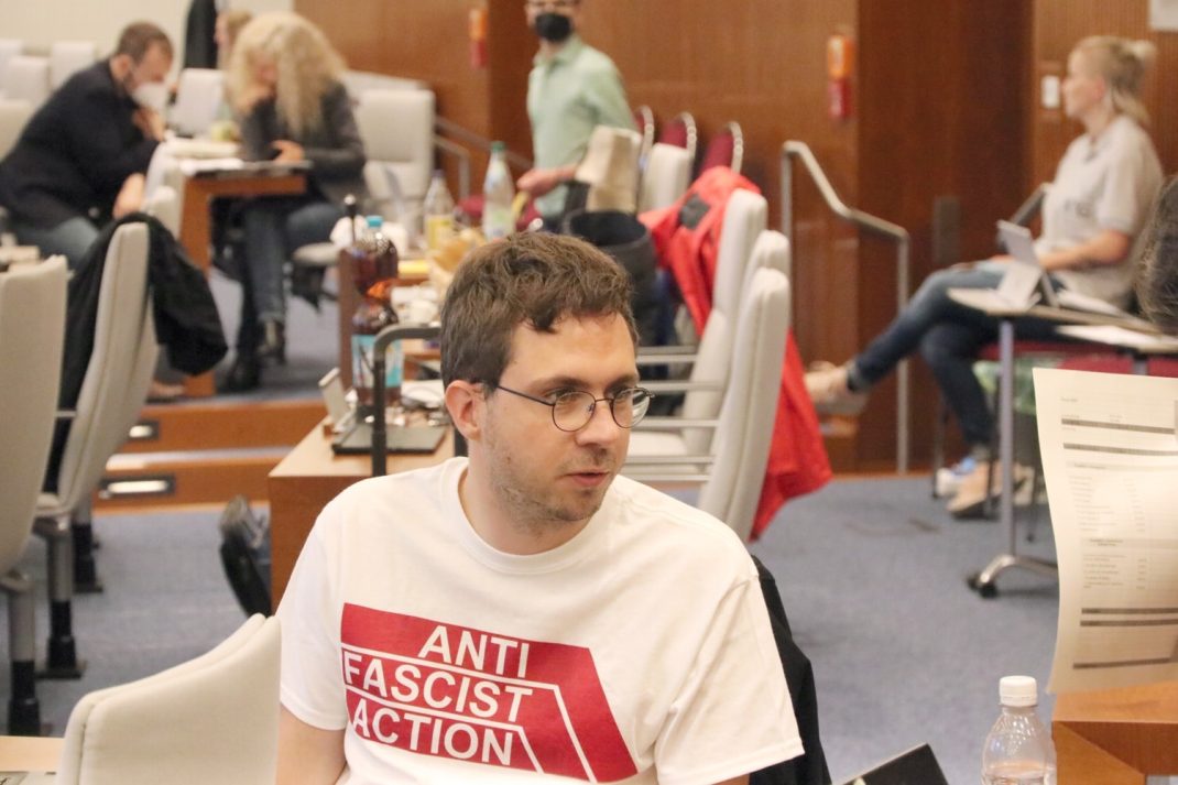 Stadtrat Michael Neuhaus (Linke). Foto: LZ