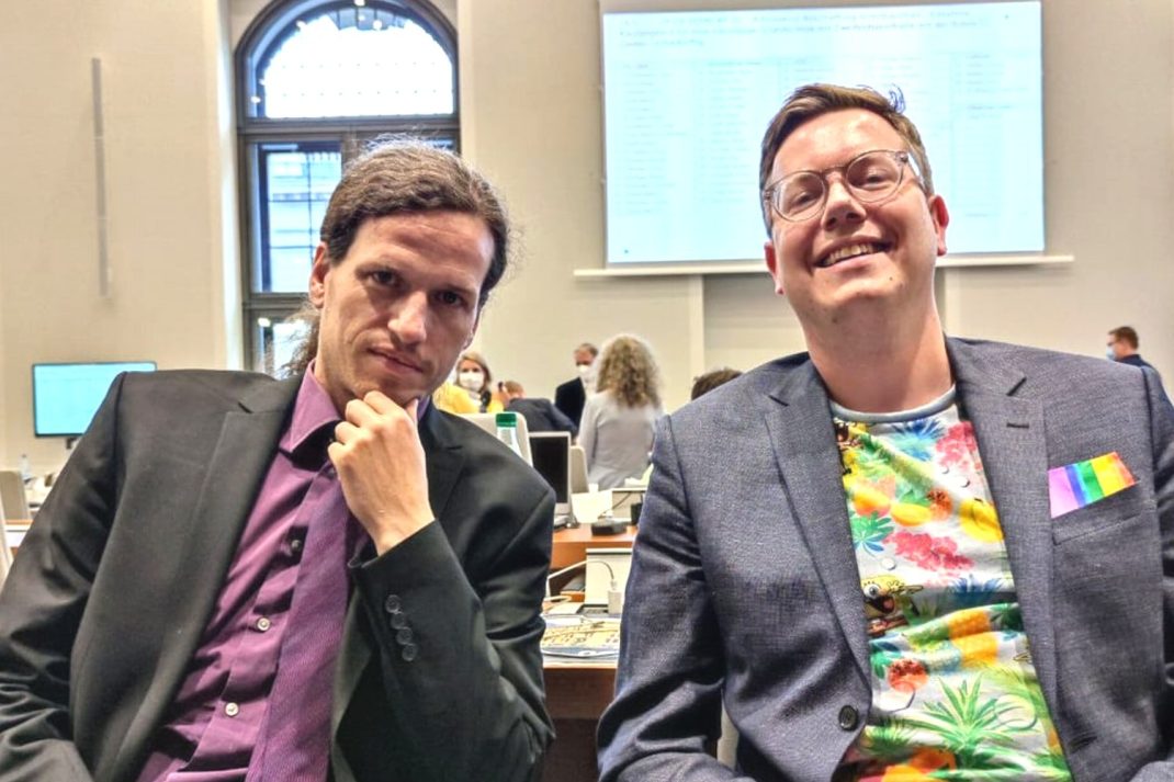 Das Stadtratsupdate LIVE: Mit Jürgen Kasek und Martin Meißner. Foto: Privat