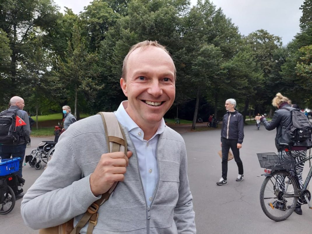 Umweltminister in Sachsen: Wolfram Günther (B90/Die Grünen). Foto: LZ