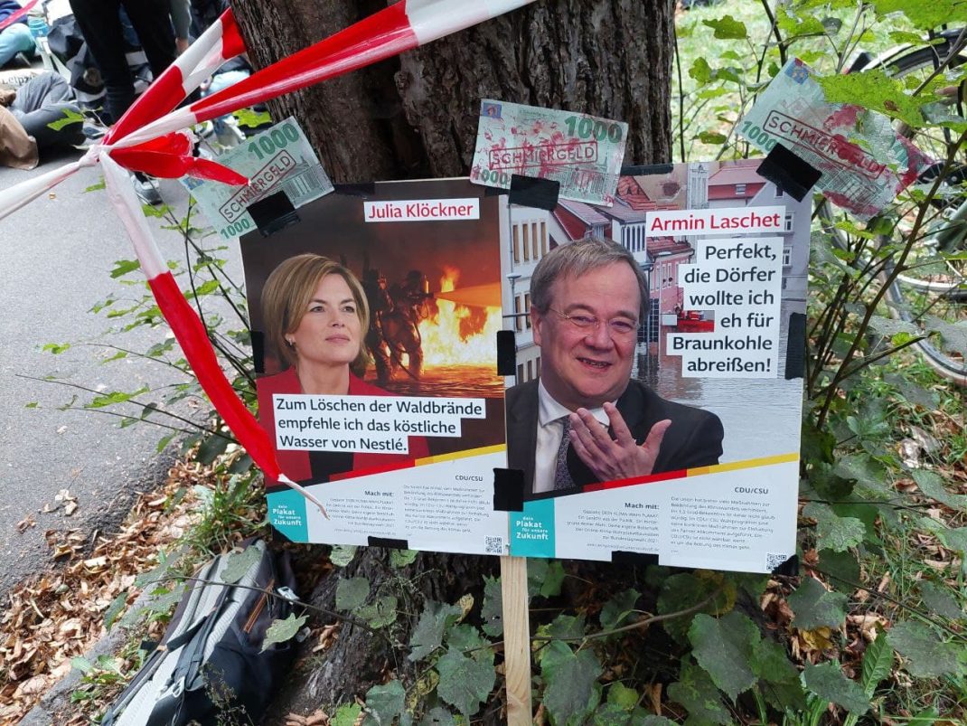 Der Klimastreik am 24.09.2021 in Leipzig: 16 verpasste Jahre in Sachen Klimaschutz hatten einen Adressaten. Foto: LZ