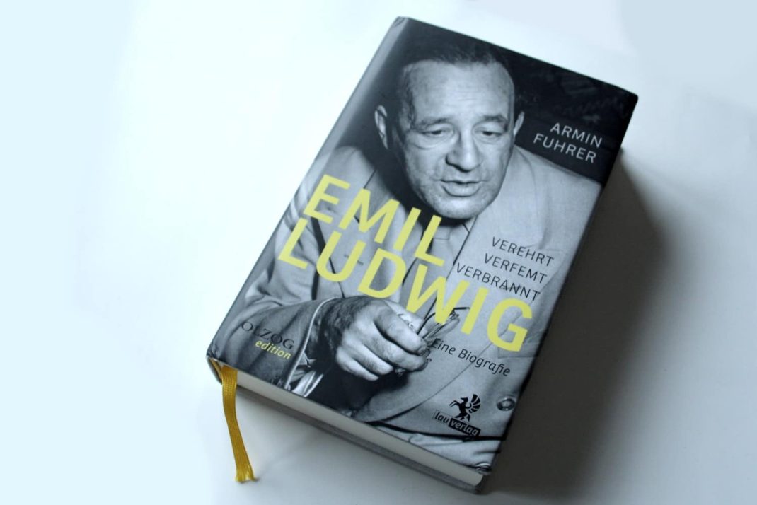 Armin Fuhrer: Emil Ludwig. Foto: Ralf Julke