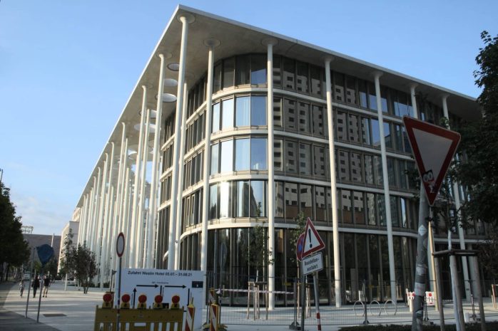 Der SAB-Neubau an der Gerberstraße. Foto: Ralf Julke