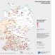 Kleinstädte mit mehreren kulturellen Sparten in Deutschland. Karte: IfL, Nationalatlas