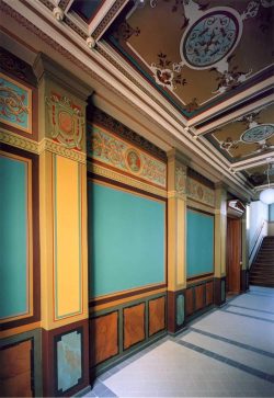 Ein Leipziger Treppenhaus, restauriert von Constance Arndt. Foto: Constance Arndt