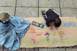 Kinder Spielen Malen