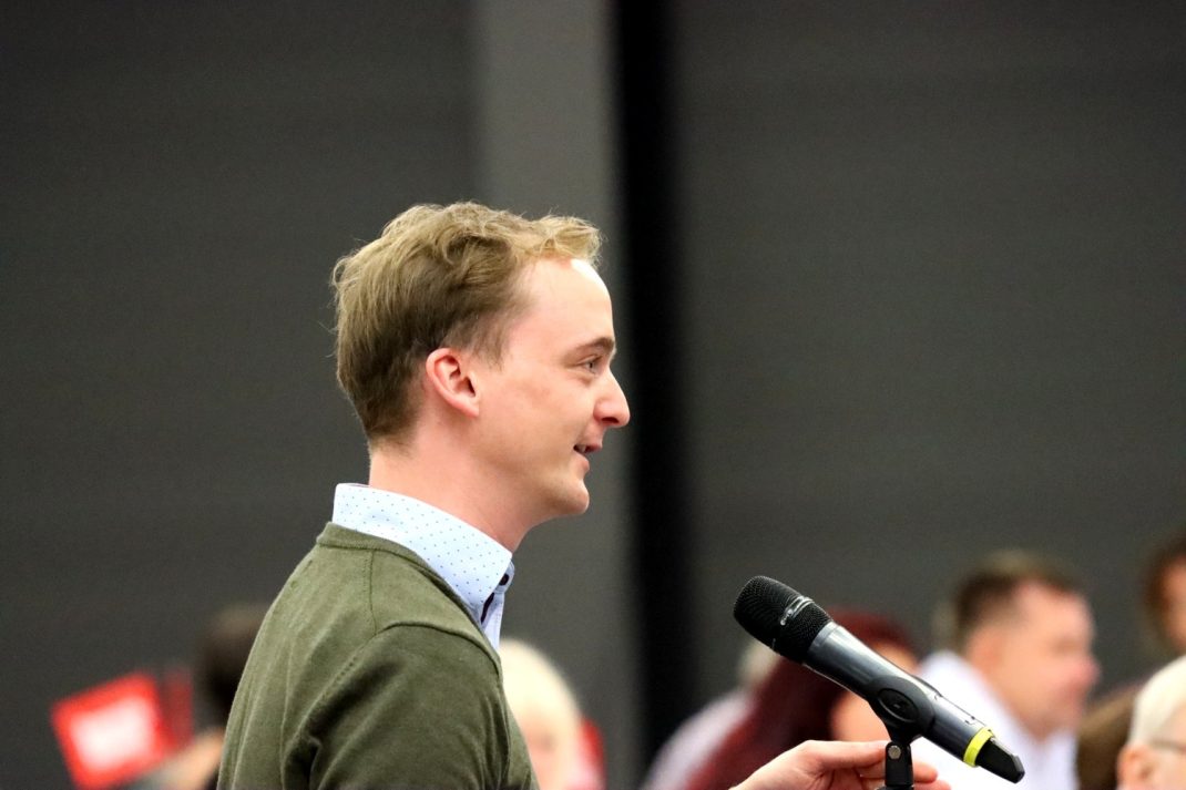 Marco Böhme (MdL, Die Linke). Foto: LZ