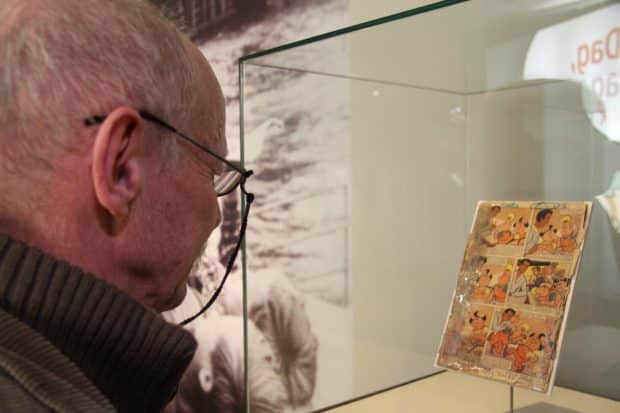 DDR-Comic-Geschichte in der "Mosaik"-Ausstellung. Archivfoto: Matthias Weidemann