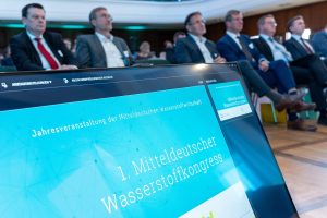 1. Mitteldeutscher Wasserstoffkongress am 02.11.2021 in Leuna. Foto: Tom Schulze