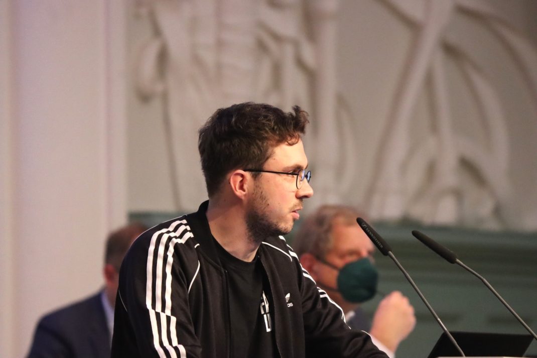 Stadtrat Michael Neuhaus (Linke). Foto: LZ