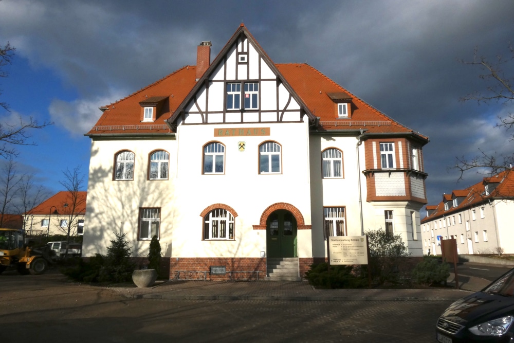 Das Böhlener Rathaus.