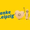 Banner #Danke Leipzig. Foto: Kommunaler Eigenbetrieb Leipzig/Engelsdorf (KEE)