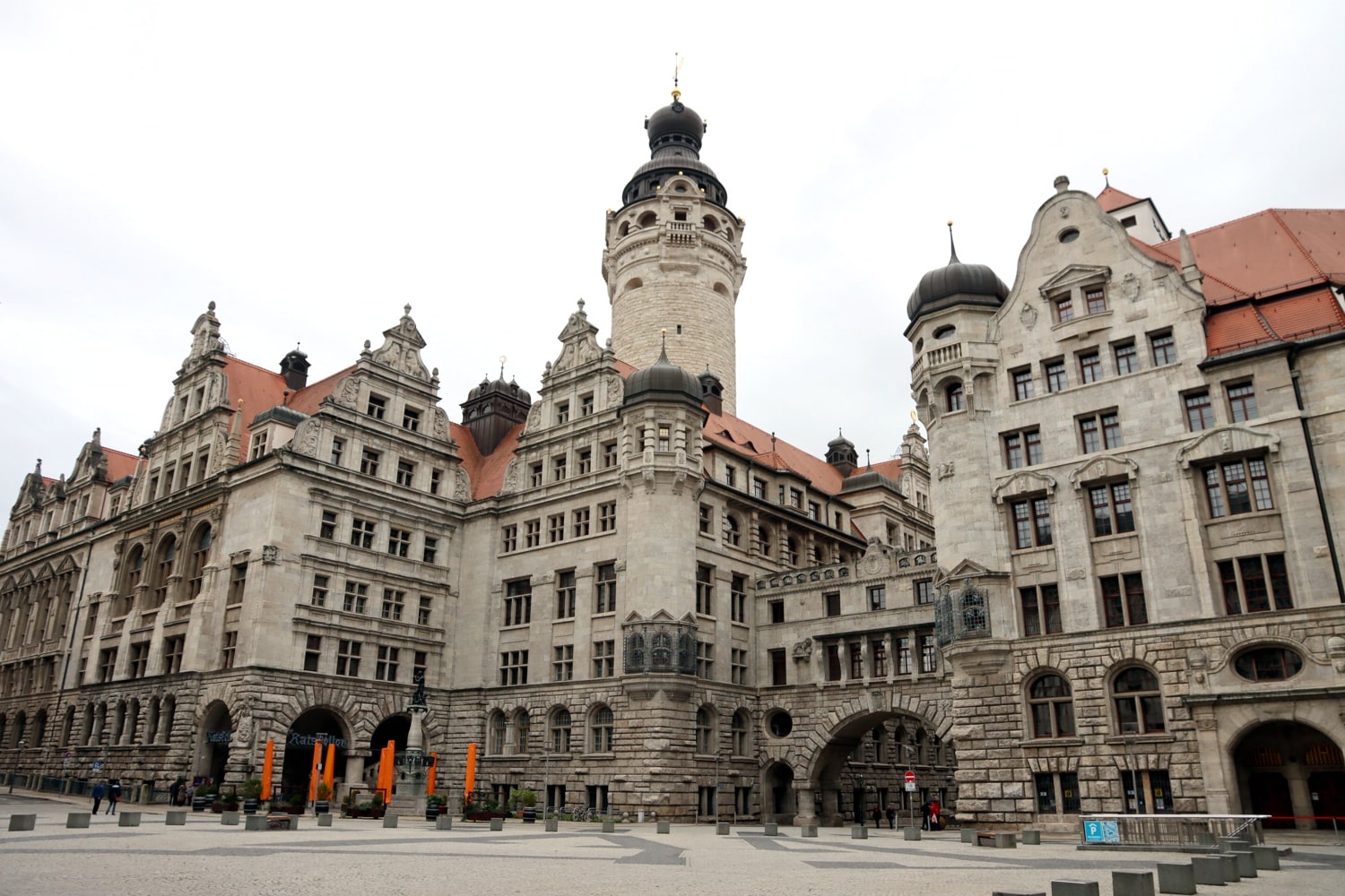 Neues Rathaus am Burgplatz. Foto: LZ