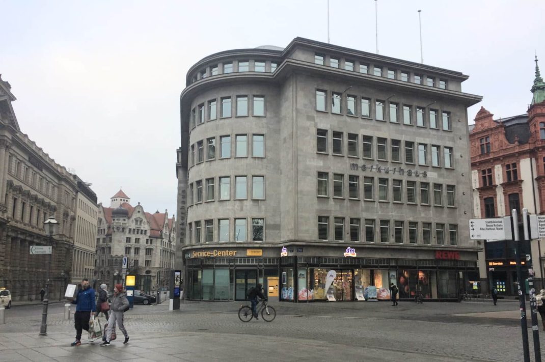 Das Merkurhaus. Foto: Ralf Julke