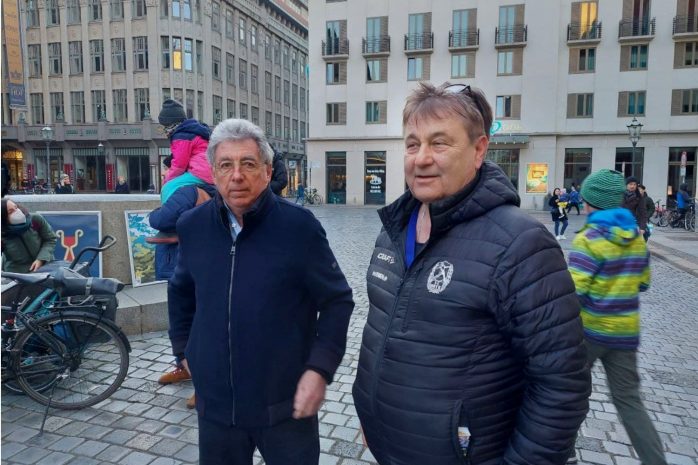 Mahnwache Ukraine Bernd Merbitz