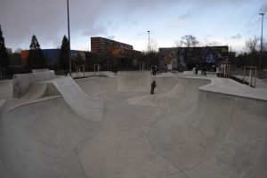 Die neue Skateanlage in Grünau. Foto: Antonia Weber