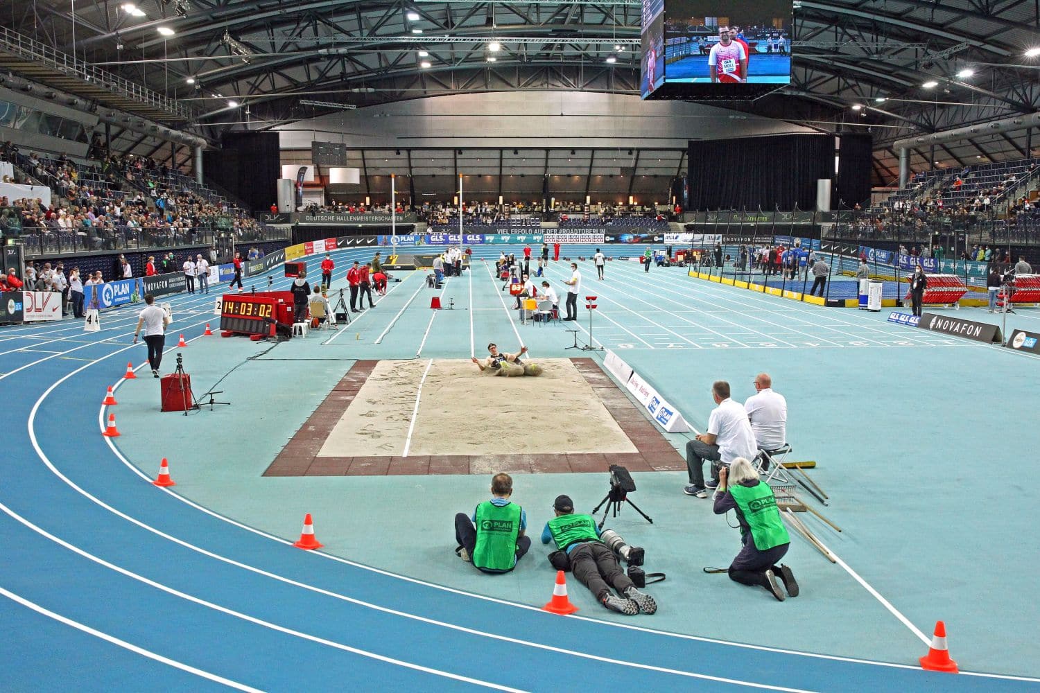 Zum zehnten Mal seit 2003 fanden die Deutschen Hallen-Meisterschaften in der Arena Leipzig statt.