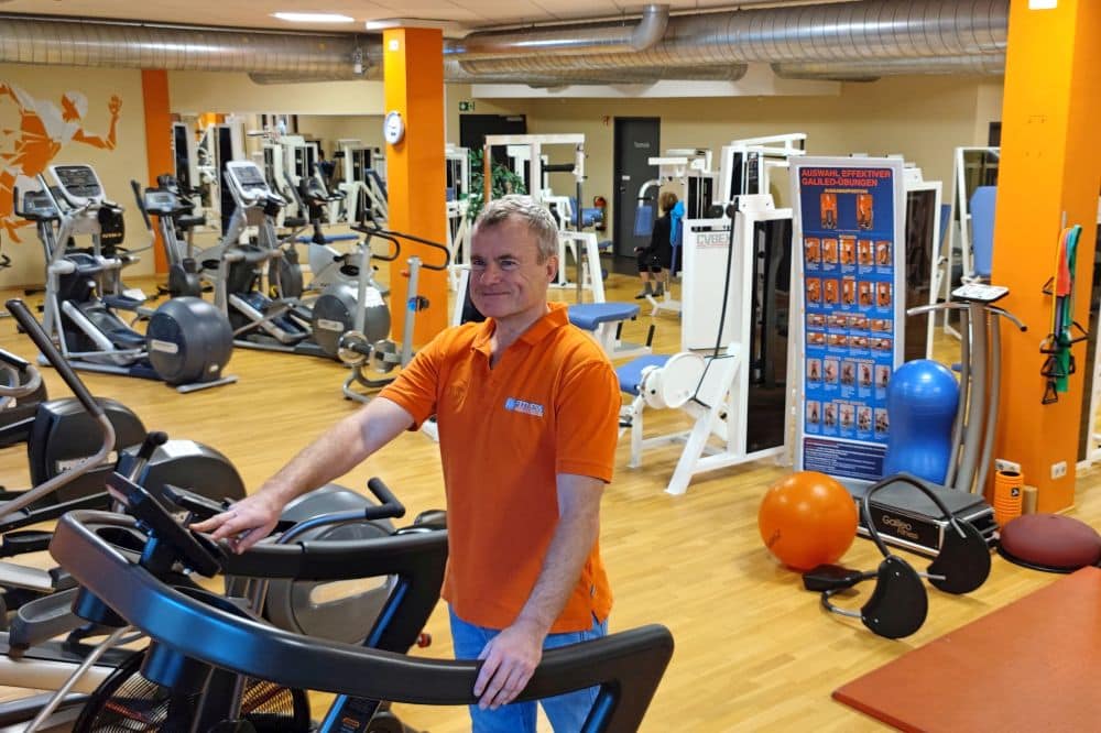 Dr. Hendrik Rudolph in seinem Fitnessstudio. Foto: privat