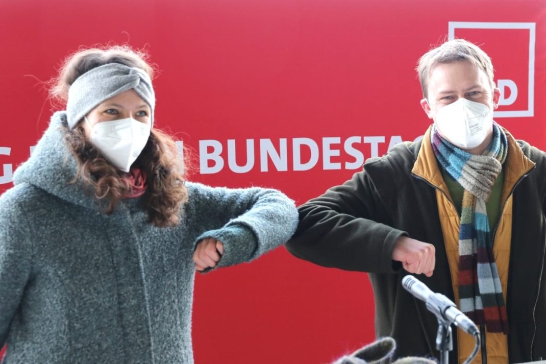 Nadja Sthamer und Holger Mann