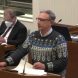 Grünen-Stadtrat Tim Elschner bei seiner Rede zur DUFU-Vorlage. Foto: Videostream der Stadt Leipzig. Screenshot: LZ