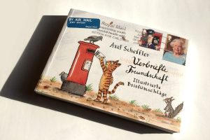 Axel Scheffler: Verbriefte Freundschaft. Foto: Ralf Julke