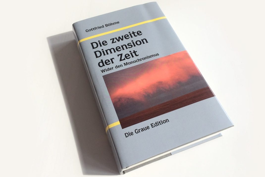 Gottfried Böhme: Die zweite Dimension der Zeit. Foto: Ralf Julke