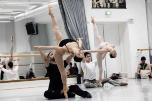 Leipziger Ballett – Probenmoment Uwe Scholz „Zweite Symphonie“. Foto: Ida Zenna / Oper Leipzig