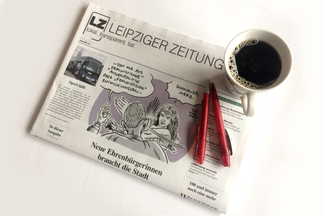 Leipziger Zeitung Nr. 100. Foto: LZ