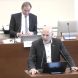 Falk Dossin bei der Einbringung des Antrags zu den Grünpfeilen. Foto: Videostream der Stadt Leipzig, Screenshot: LZ
