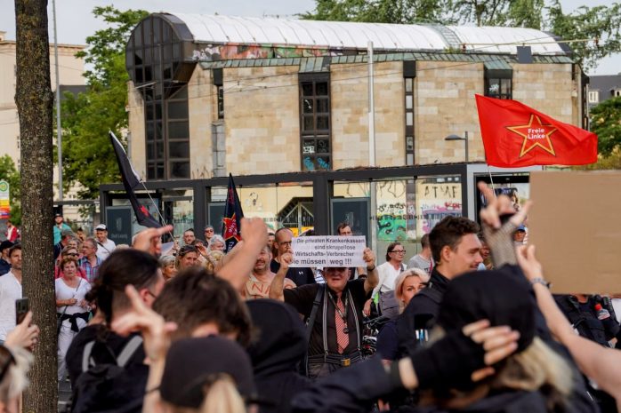 Montagsdemo Querdenken