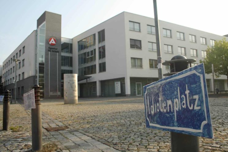 Das kam dann als Platzbezeichnung 2014 nicht in die engere Wahl. Foto: Ralf Julke