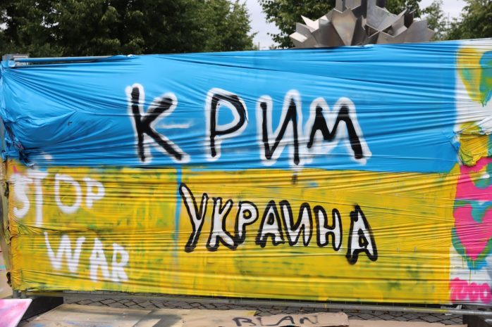 Krieg ist immer gleich schrecklich: Die Ukraine als diesjähriges Oberthema. Foto: Michael Freitag