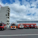 Feuerwehrfahrzeuge und Rettungswagen für Kiew. Foto: Sabine Eicker