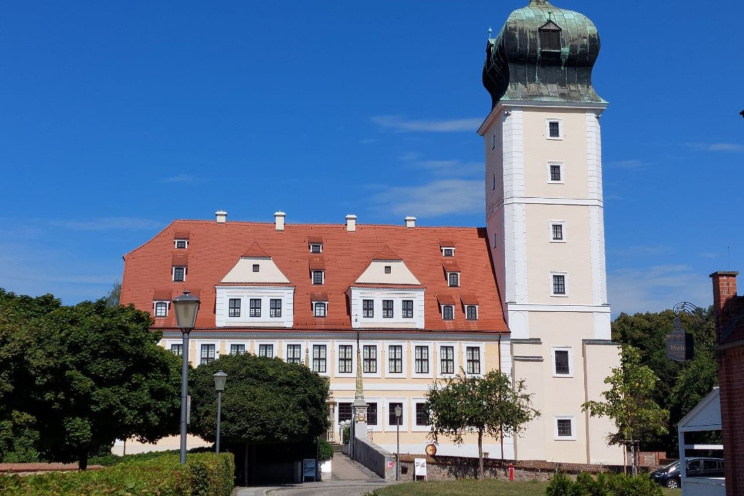 Das Barockschloss in Delitzsch. Foto: Sabine Eicker