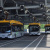 Elektrobusse bei Aufladen im Busport Lindenau. Foto: Ralf Julke