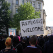 Demonstration für Geflüchtete in Leipzig. Archivfoto: LZ