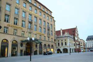 Das Grandhotel Steigenberger im Handelshof. Foto: Ralf Julke