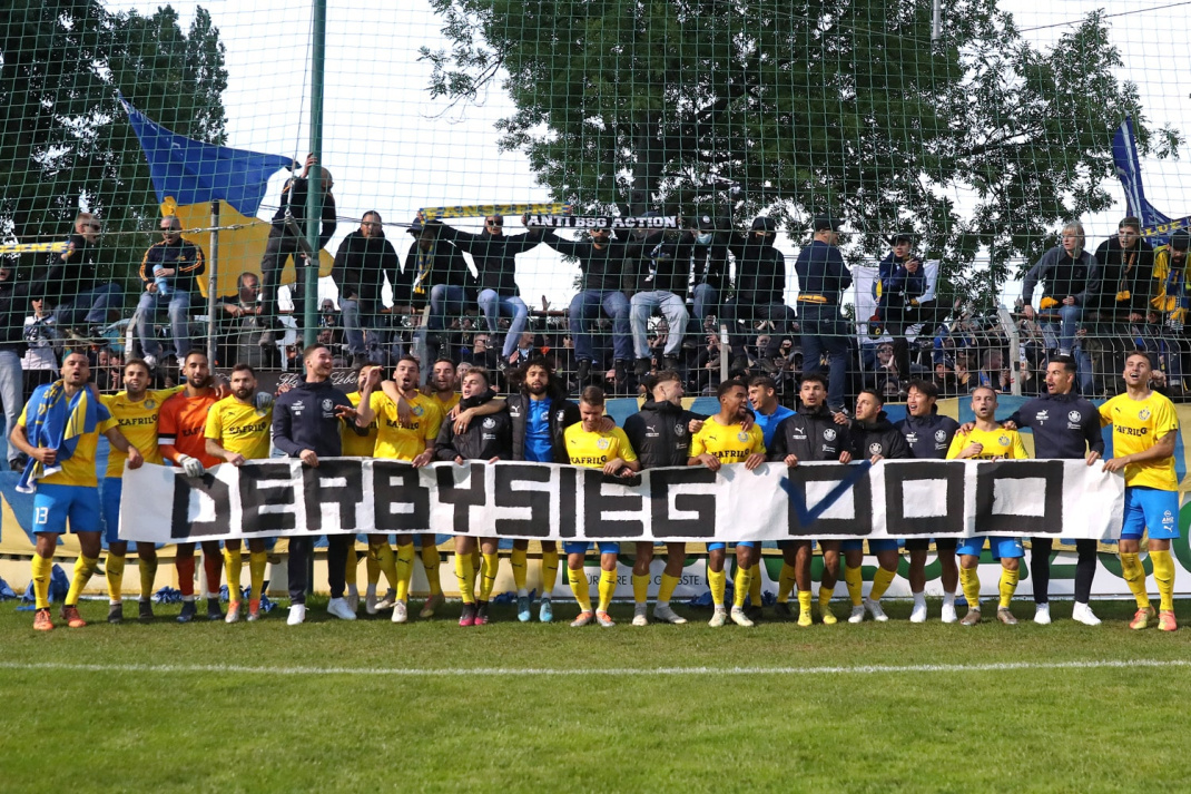 Im 107. Stadtderby triumphierte der 1. FC Lok Leipzig, der damit ins Achtelfinale des Sachsenpokals einzieht. Foto: Jan Kaefer