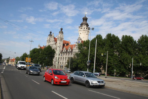 Der Promenadenring am Wilhelm-Leuschner-Platz. Foto: Ralf Julke