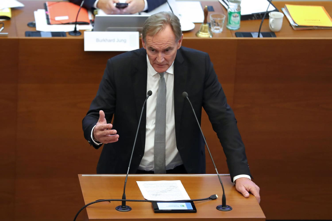 Oberbürgermeister Burkhard Jung im Stadtrat