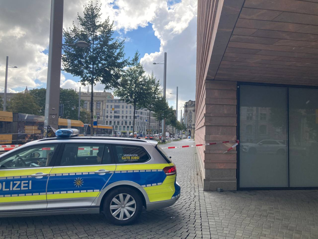 Bombenfund am Leuschnerplatz. Foto: LZ