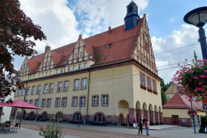 Das Rathaus in Schkeuditz. Foto: Sabine Eicker