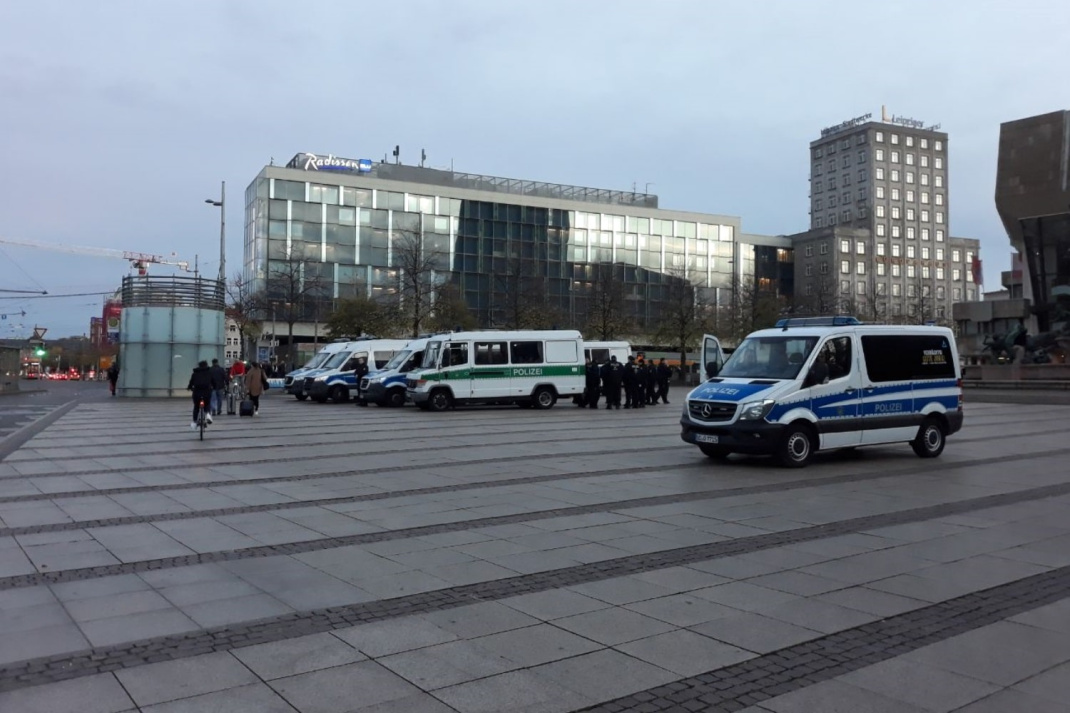 Polizei Demonstration