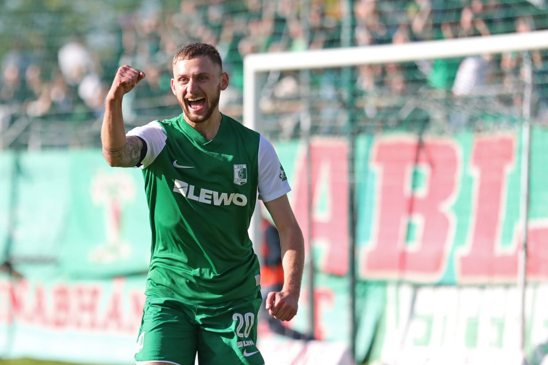 Florian Kirstein erzielte eines der vier Leipziger Tore. Foto: Jan Kaefer