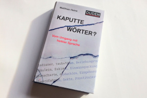 Matthias Heine: Kaputte Wörter? Foto: Ralf Julke