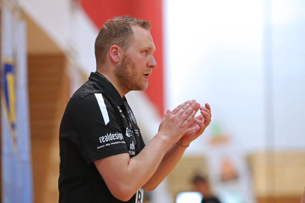 Fabian Kunze, Trainer des HC Leipzig (HCL). Foto: Jan Kaefer