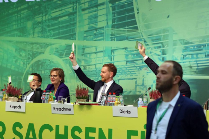 CDU Landesparteitag Michael Kretschmer