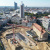 Luftbild vom Baufeld des neuen Krystallpalast-Areals. Foto: QUARTERBACK Immobilien AG