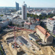 Luftbild vom Baufeld des neuen Krystallpalast-Areals. Foto: QUARTERBACK Immobilien AG