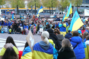 Demo für die Ukraine.